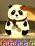 Panda Touch Silicone Lamp - Kids Night Light & Gift for All Ages